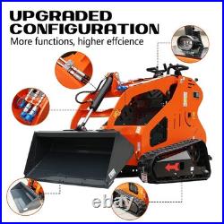 1 Ton mini excavator + mini Skirt Steer Loader B&S Engine Free shipping EPA