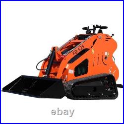 1 Ton mini excavator + mini Skirt Steer Loader B&S Engine Free shipping EPA