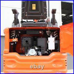 1 Ton mini excavator + mini Skirt Steer Loader B&S Engine Free shipping EPA