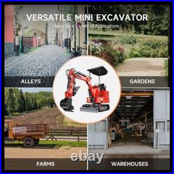 1-Year Warranty 1.4-ton mini excavator Z482 Kubota engines Hydraulic thumb EPA