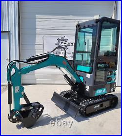 1 ton Briggs & Stratton 13.5HP Mini Excavator Digger Kubota Bobcat Deere