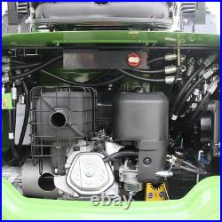 1 ton mini excavator with hydraulic grab, 13.5 horsepower, mini digger free ship