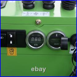 1 ton mini excavator with hydraulic grab, 13.5 horsepower, mini digger free ship