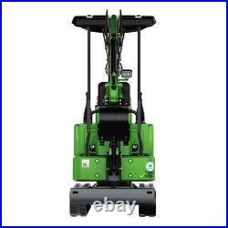 1 ton mini excavator with hydraulic grab, 13.5 horsepower, mini digger free ship
