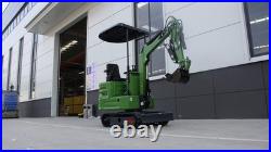 1-year warranty 1 Ton Mini Excavator B&S gasoline Engine 13.5HP US Warehouse