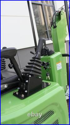 1-year warranty 1 Ton Mini Excavator B&S gasoline Engine 13.5HP US Warehouse