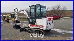 2000 Bobcat 331E Mini Excavator Track Hoe Blade Cab Extenda Hoe