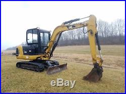 2000 Cat Caterpillar 303.5 mini hydraulic diesel excavator track hoe machine