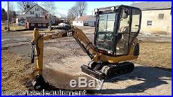 2000 Caterpillar 301.5 Mini Excavator Diesel Rubber Tracked Hoe Cat Plumbed Cab