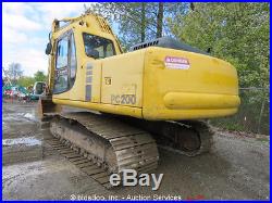 2000 Komatsu PC200 Hydraulic Excavator Tractor Hyd Q/C Diesel 44 Bucket