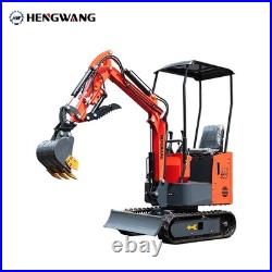 2000 lbs mini excavator with hydraulic thumb quick change, Briggs & Stratton USA