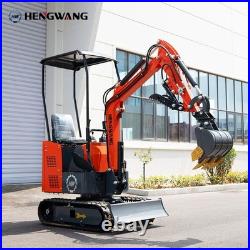 2000 lbs mini excavator with hydraulic thumb quick change, Briggs & Stratton USA