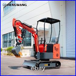 2000 lbs mini excavator with hydraulic thumb quick change, Briggs & Stratton USA