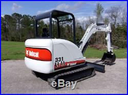 2001 Bobcat 331D Mini Excavator 1210 hours North Florida