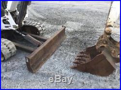 2001 Bobcat 334D Hydraulic Mini Excavator with Cab