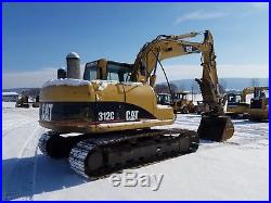 2001 Cat 312CL Excavator Track Hoe Diesel Machine with Hydro Quick Coupler & Thumb