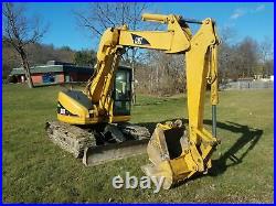 2001 Caterpillar 308B SR Excavator Coupler with 2 Buckets Heat & A/C