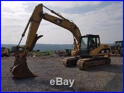 2001 Caterpillar 315CL Excavator Hydraulic Coupler Thumb Diesel Tracked Hoe Cab