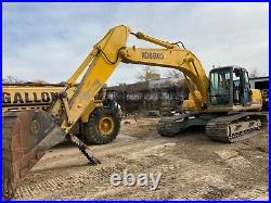 2001 Kobelco SK210LC Excavator THUMB OPERATIONAL/INSPECTION VIDEO Walk-around