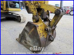 2001 Komatsu PC130-6 Hydraulic Excavator Heated Cab Aux Thumb Tractor bidadoo