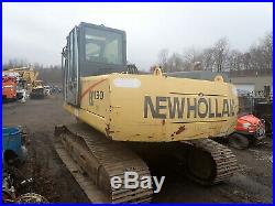2001 New Holland EC130 LC Hydraulic Excavator RUNS MINT! THUMB EROPS