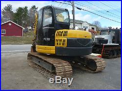 2001 komatsu PC78 excavator Auburn Maine