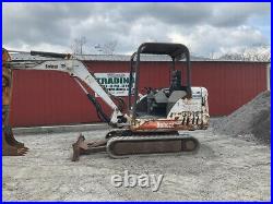 2002 Bobcat 331E Hydraulic Mini Excavator with Extend-A-Hoe Only 2500 Hours