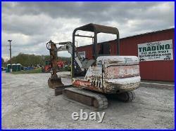 2002 Bobcat 331E Hydraulic Mini Excavator with Extend-A-Hoe Only 2500 Hours