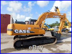 2002 Case Cx210-lc Excavator Cummins Diesel Cold A/c Excellent U/c