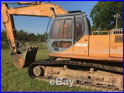 2002 Case 210LX Hyd Excavator with manual thumb