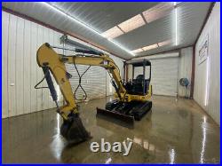 2002 Cat 303.5 Orop With Single Front Auxiliary, A 17 Quick Attach Bucket