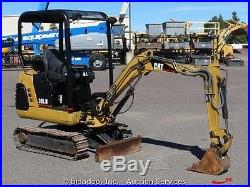 2002 Caterpillar 301.8 Mini Hydraulic Excavator Backhoe Dozer Blade CAT bidadoo
