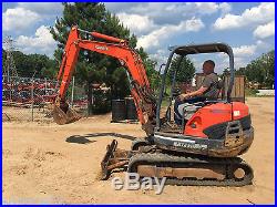 2002 Kubota Kx 121-3 Mini Excavator Diesel Rubber Track Excavator Bobcat Cat