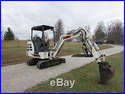 2002 Terex Hr14 Mini Excavator / Hydraulic Thumb / Only 1565 Hours / Heat / Nr