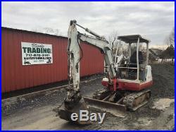 2002 Takeuchi TB125 Hydraulic Mini Excavator Only 3600 Hours CHEAP