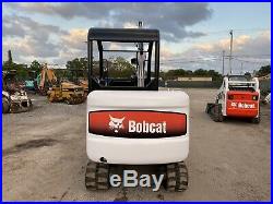 2003 Bobcat 325 Mini Excavator Kubota Engine Quick Attach Push Blade