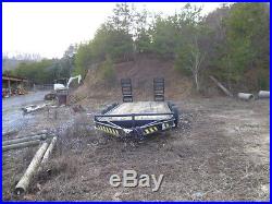 2003 Bobcat 334 with 2 buckets, thumb and trailer
