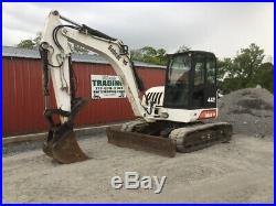 2003 Bobcat 442 Hydraulic Midi Excavator with Cab & Hydraulic Thumb Only 700 Hours
