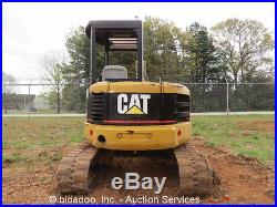 2003 CAT 304 CR Mini Excavator Rubber Tracks Hydraulic Thumb Backfill Blade