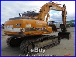 2003 Case CX160 Hydraulic Excavator Hyd Thumb A/C Cab 2-Buckets AUX bidadoo