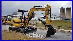 2003 Caterpillar 304 CR Mini Compact Hydraulic Excavator Track Hoe Plumb Blade