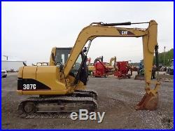 2003 Caterpillar 307C Excavator, Cab/Heat/Air, 12Ft max Digging Depth, 4,332hrs