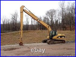 2003 Caterpillar 320CL Excavator LONG REACH! 2300 ORIGINAL HOURS! 320C 320 CAT