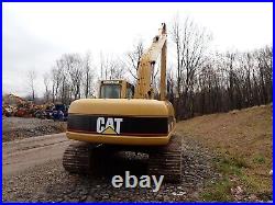 2003 Caterpillar 320CL Excavator LONG REACH! 2300 ORIGINAL HOURS! 320C 320 CAT