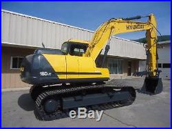 2003 Hyundai Robex 160 Lc-3 Hydraulic Thumb Cab With Heat And A/c