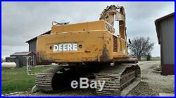 2003 John Deere 450c LC Large Hydraulic Diesel Track Excavator Heat/ Ac 6'Bucket