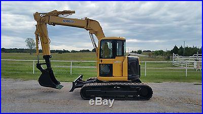 2003 Kobelco SK75UR-3 Excavator Trackhoe Backhoe Dozer Diesel Engine SLIDEARM