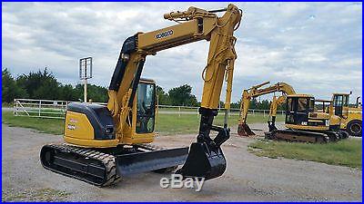 2003 Kobelco SK75UR-3 Excavator Trackhoe Backhoe Dozer Diesel Engine SLIDEARM