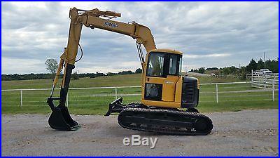 2003 Kobelco SK75UR-3 Excavator Trackhoe Backhoe Dozer Diesel Engine SLIDEARM