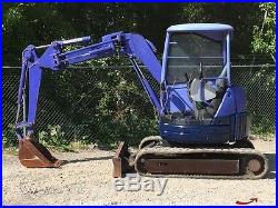 2003 Komatsu PC30UU-3 Mini Hydraulic Excavator Dozer Blade Yanmar Diesel bidadoo
